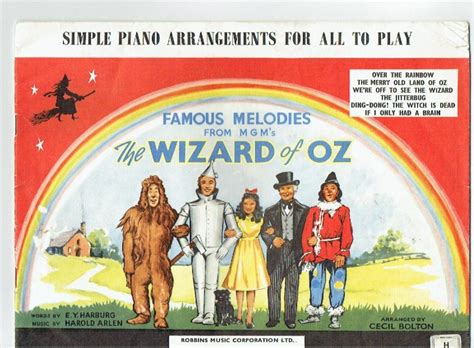 Witchcraft music from the wizard of oz